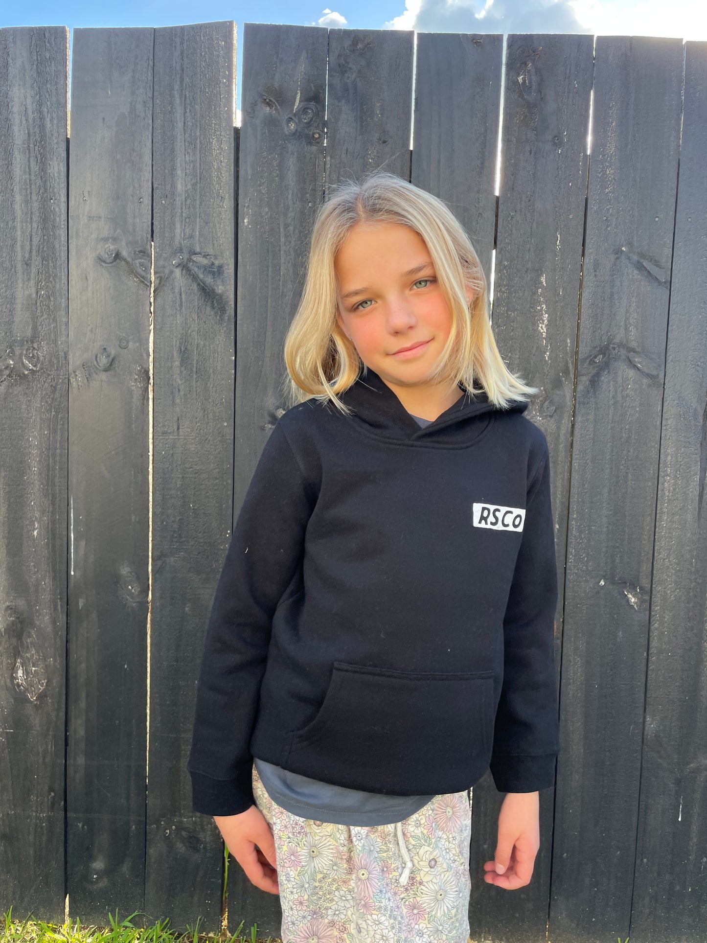 Youth Mono Print Hoodie