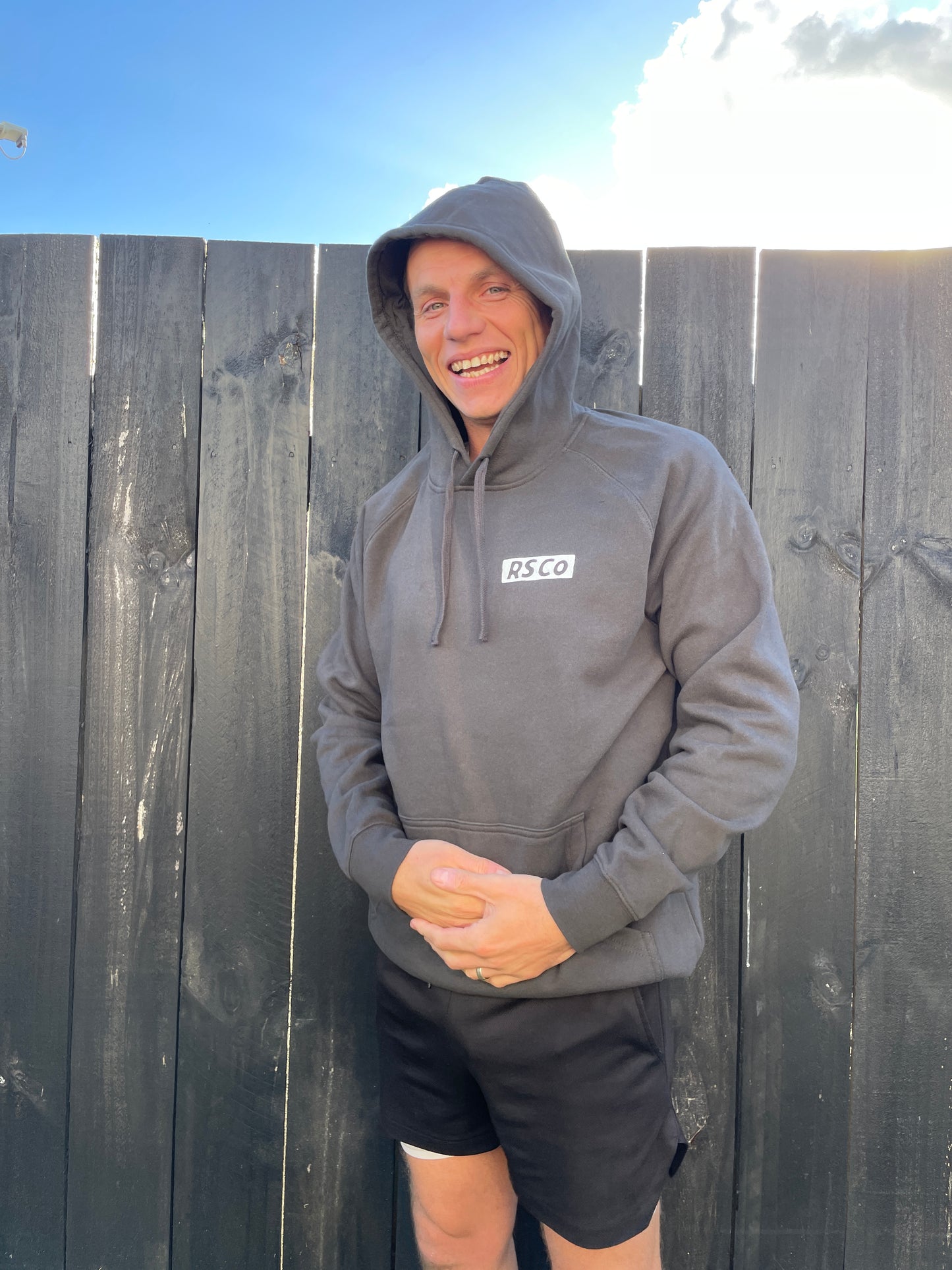 Men’s Mono Print Hoodie