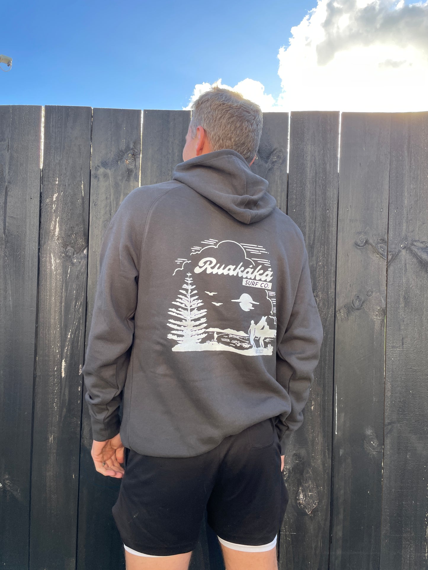 Men’s Mono Print Hoodie