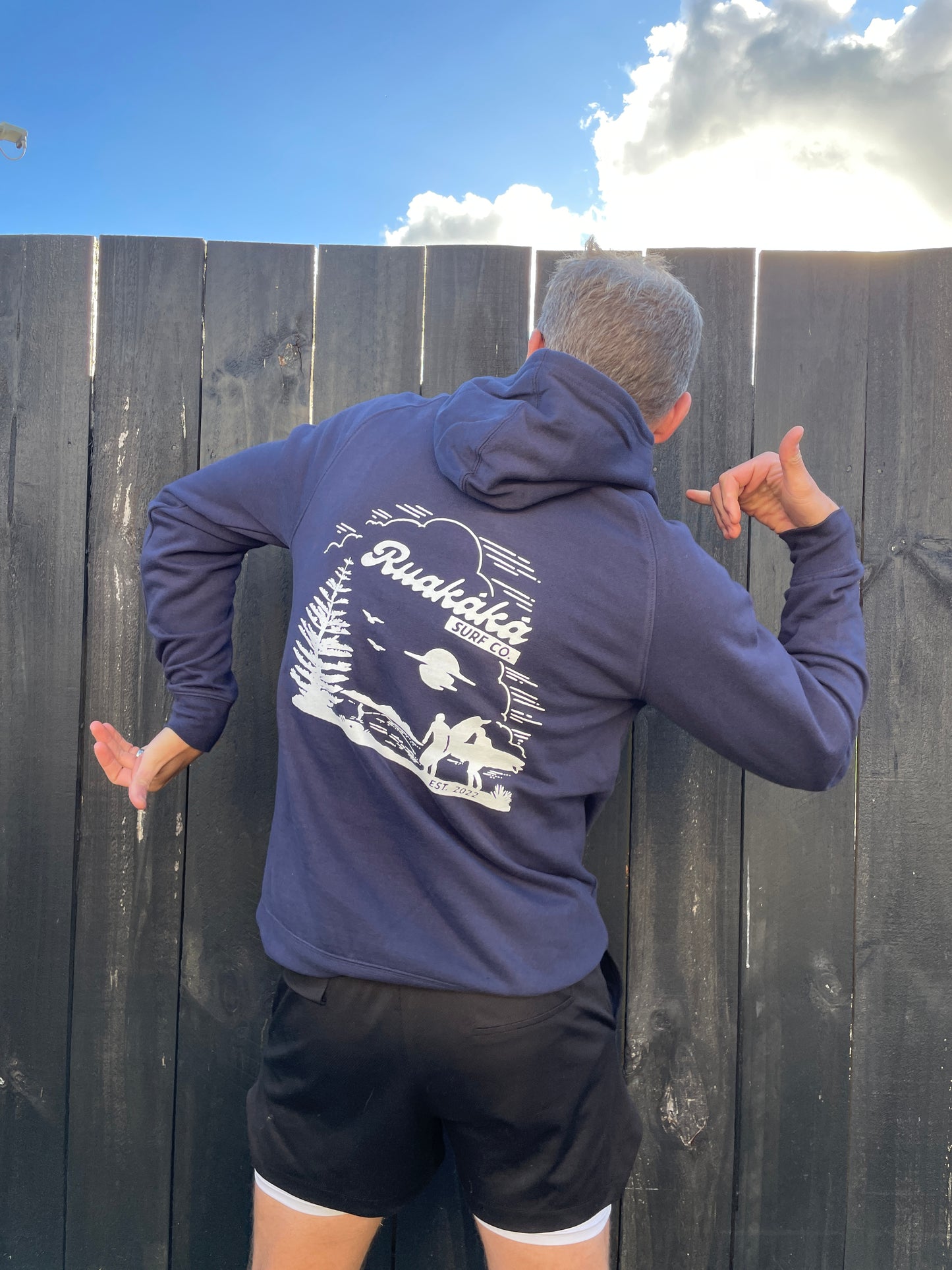 Men’s Mono Print Hoodie