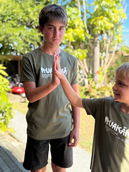 Youth Street Tee - Army Green