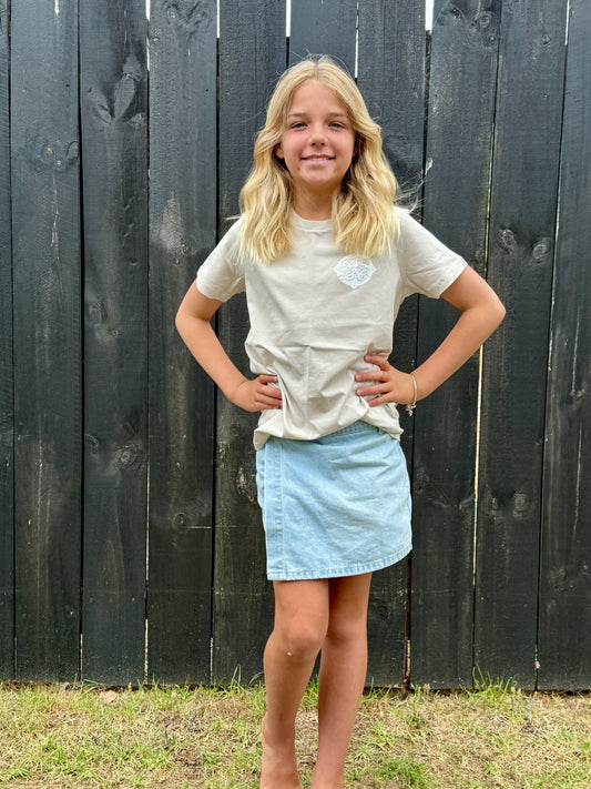 Youth T-Shirt - Bone