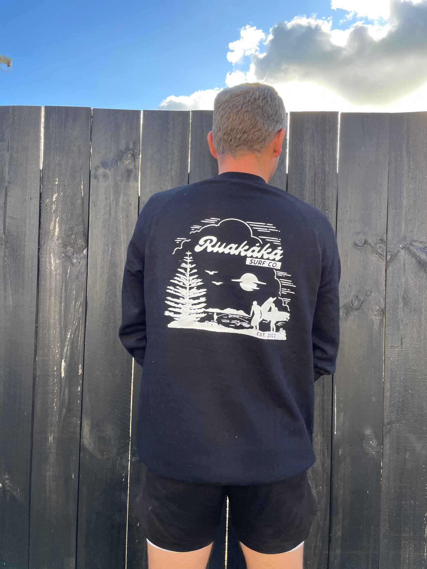 Men’s Mono Print Crew