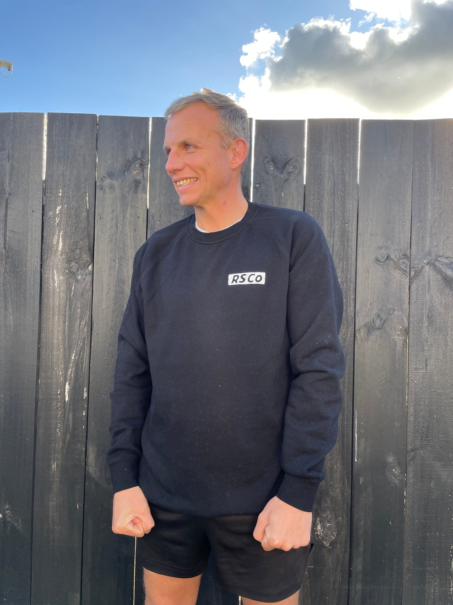 Men’s Mono Print Crew