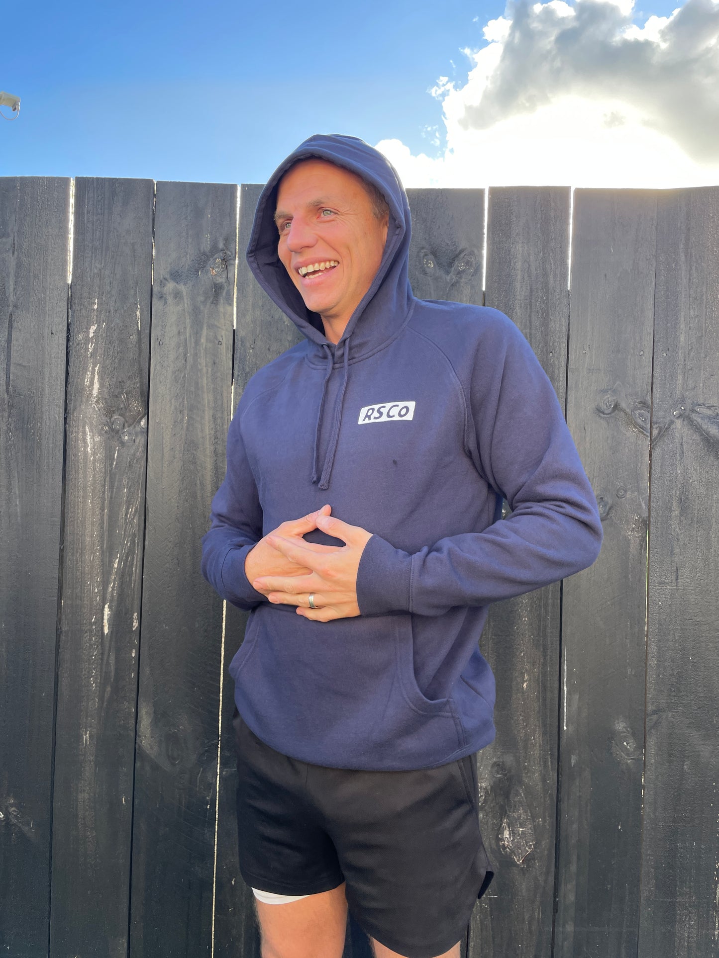 Men’s Mono Print Hoodie